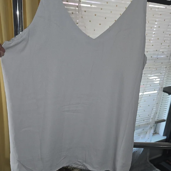 Shinestar Silver Sequin Women's Top - Picture 5 of 5